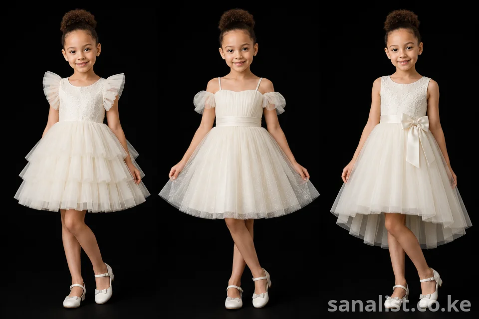 Elegant Baby Girl Tulle Dress in Kenya | Princess Style