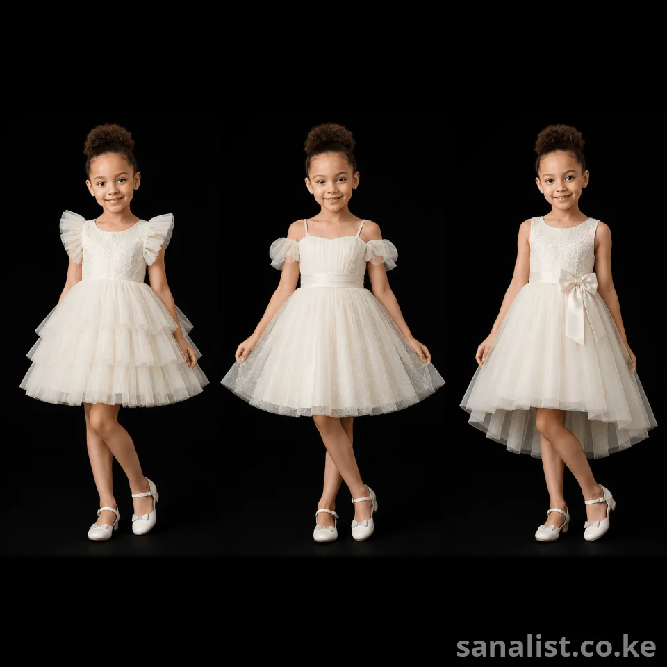 Elegant Baby Girl Tulle Dress in Kenya | Princess Style