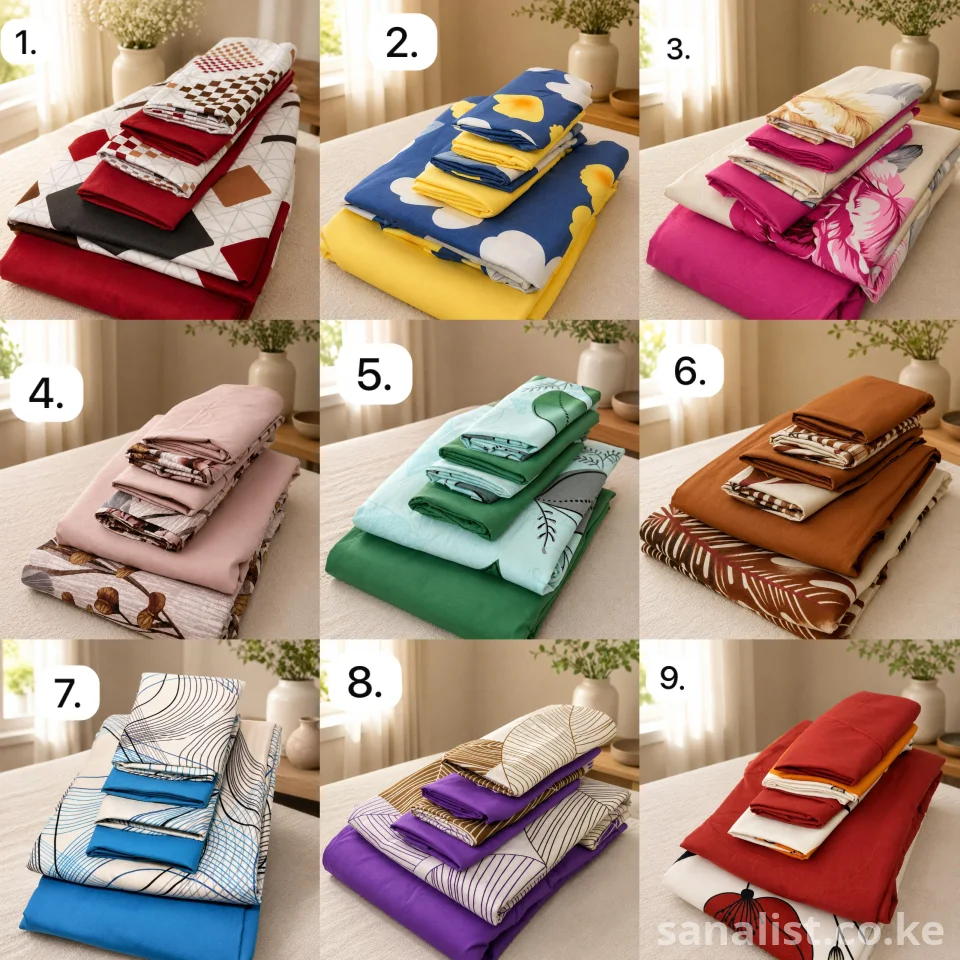 Soft Cotton Fitted Bedsheets 6x7 in Nairobi Kenya | Countrywide Delivery