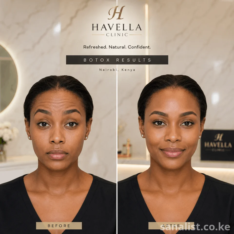 Botox Treatment in Nairobi | KSh 35K Per Area | Havella Clinic