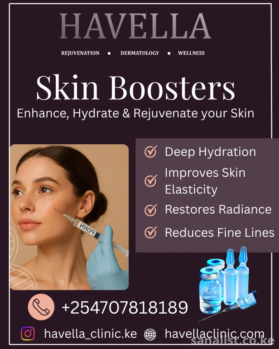 Skin Boosters in Nairobi | Hydrate, Glow & Rejuvenate Skin at Havella Clinic | Skin Booster Injections