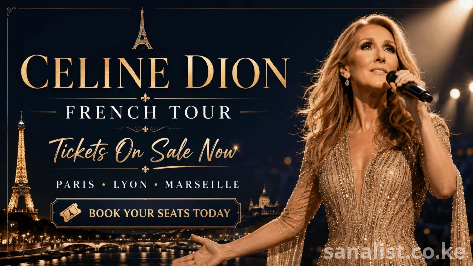 Celine Dion Paris Tickets 2026 | Courage World Tour at Paris La Défense Arena