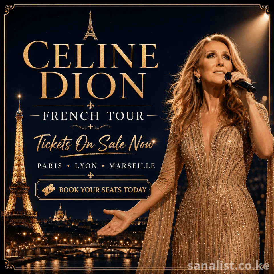 Celine Dion Paris Tickets 2026 | Courage World Tour at Paris La Défense Arena