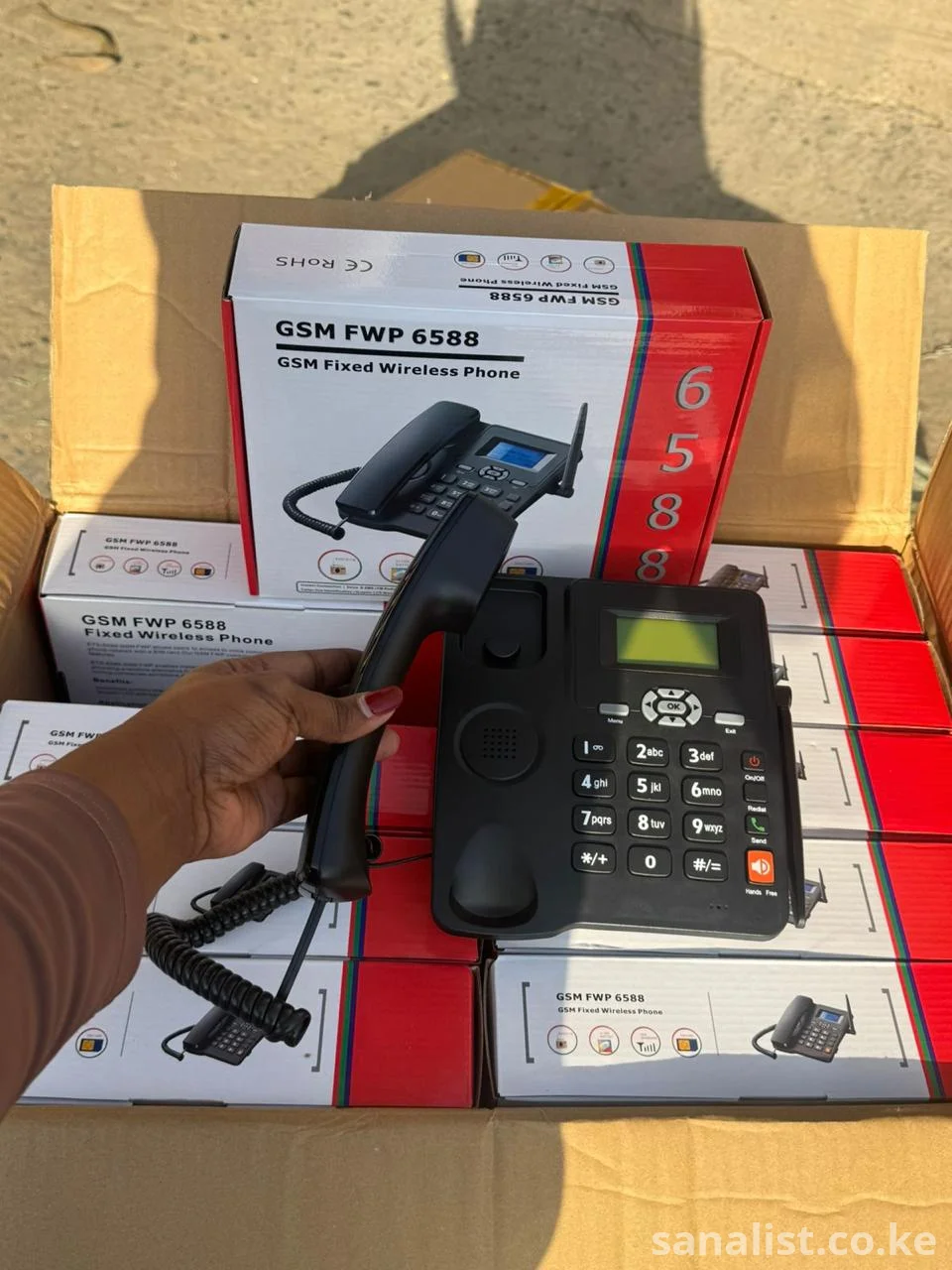 GSM FWP 6588 Dual SIM Fixed Wireless Phone Nairobi | SIM Landline