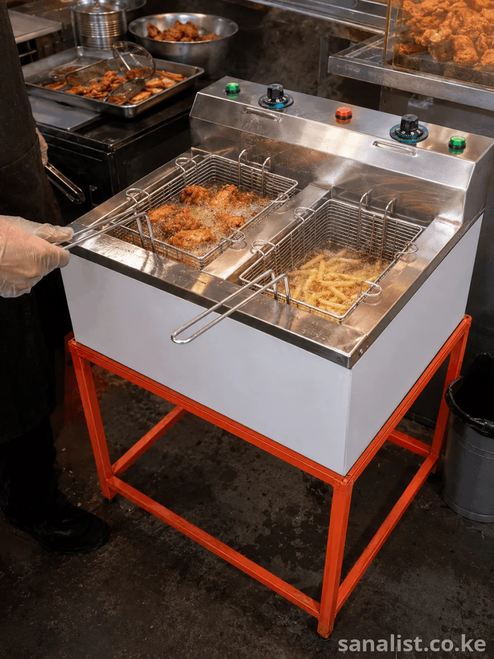 Commercial Deep Fryer 10L by 2 Nairobi | Jiwels Household Kenya