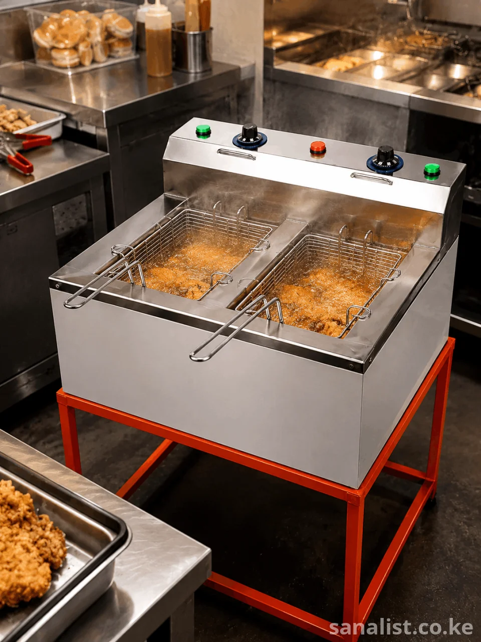 Commercial Deep Fryer 10L by 2 Nairobi | Jiwels Household Kenya