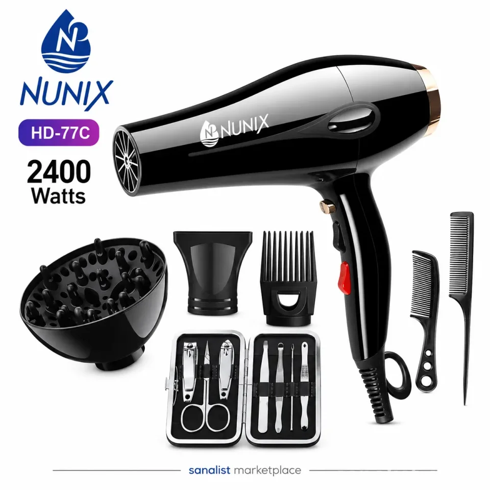 Hair Dryer Nairobi | 2400W Blow Dryer Kenya | Nunix HD-77C