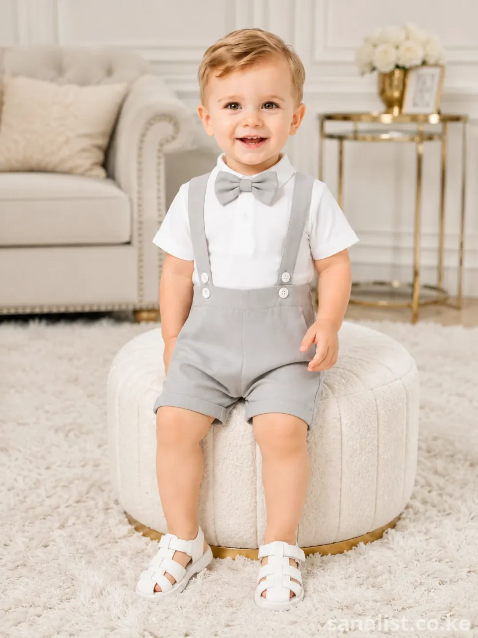Stunning Baby Boy Suspender Outfit Set | ActiveKids Baby Shop Nairobi