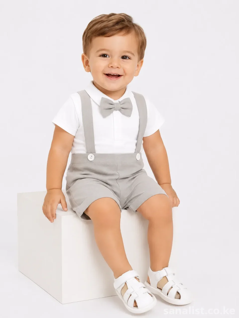 Stunning Baby Boy Suspender Outfit Set | ActiveKids Baby Shop Nairobi