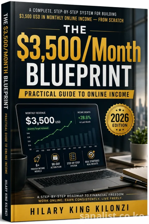 The $3,500/Month Blueprint by Hilary King Kilonzi | Build Consistent Online Income