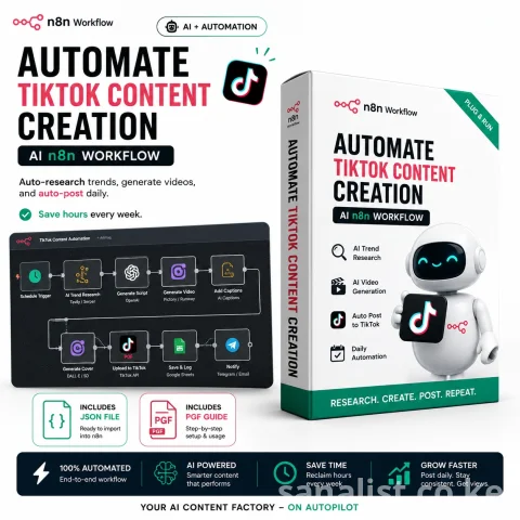 AI TikTok Content Factory – Automated n8n Workflow for Daily TikTok Videos
