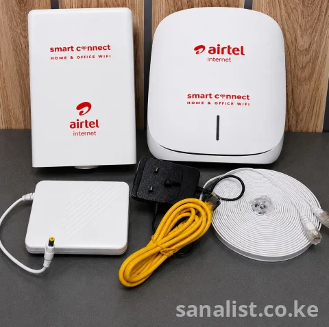 Portable Smart Connect Airtel 5G Router – Up to 64 Devices | KSh 2,999