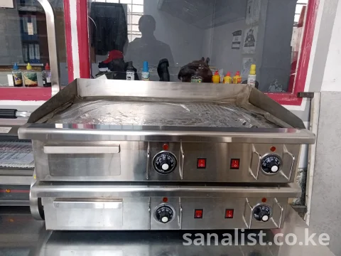 Electric Flat Top Griddle for Sale in Kenya | Commercial Grill