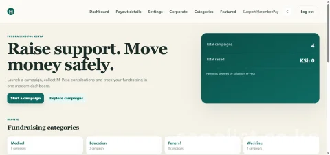 HarambeePay – Fundraising & Crowdfunding Platform PHP Script 4