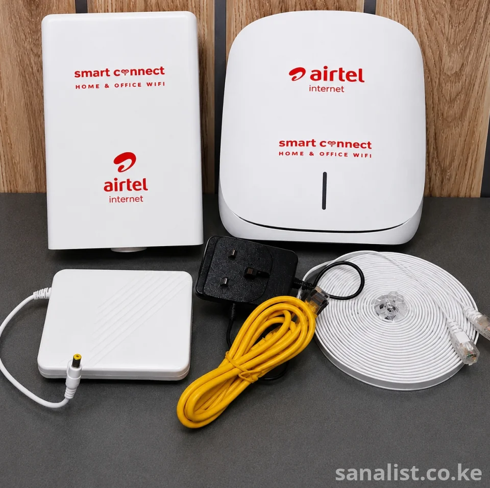 Portable Smart Connect Airtel 5G Router – Up to 64 Devices | KSh 2,999