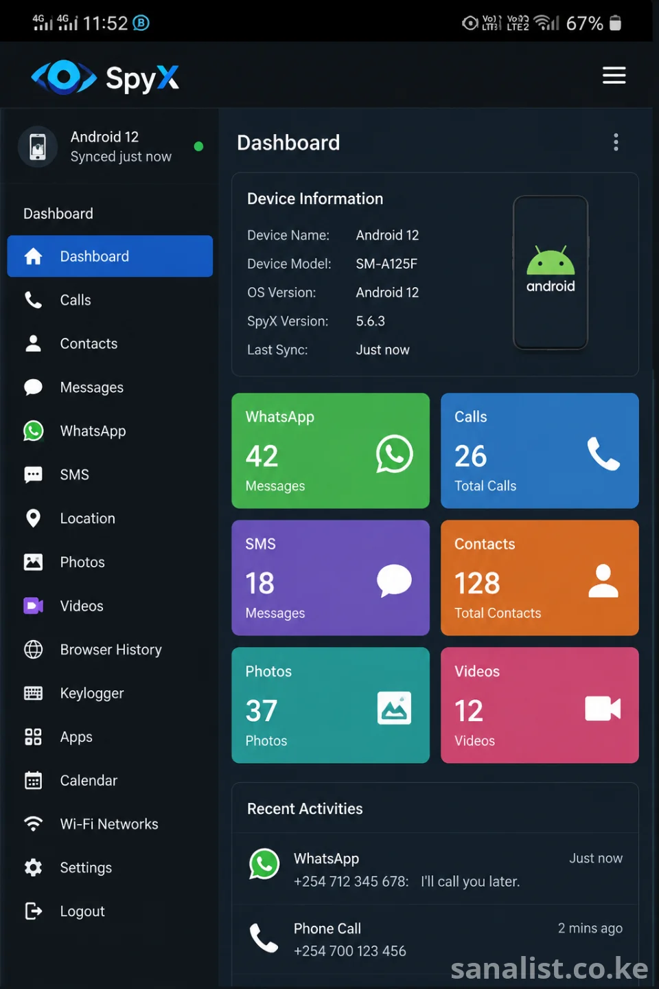 Android Monitor Software