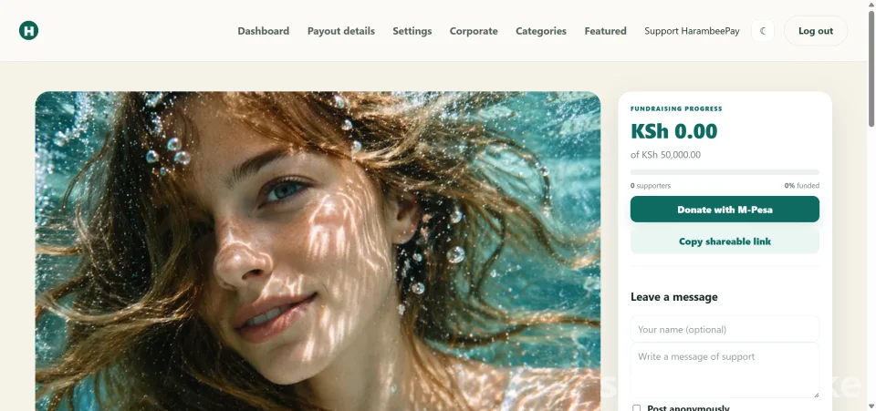 HarambeePay – Fundraising & Crowdfunding Platform PHP Script