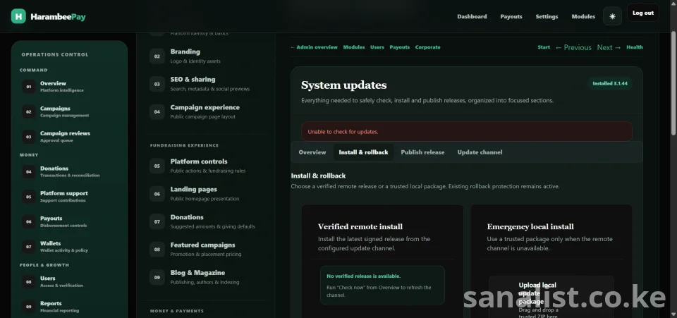 HarambeePay – Fundraising & Crowdfunding Platform PHP Script