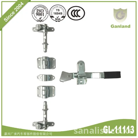 Ganland GL311K13 Van Door Hinge & Lock Hardware Fitting Set