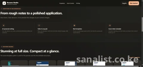 Resume Builder for Sale | Professional CV Builder Script 4