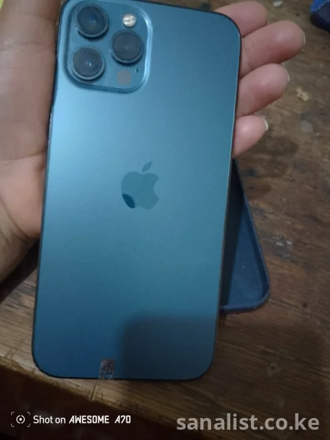 Slightly Used iPhone 12 Pro Max 6GB (Pacific Blue) for Sale in Kenya | SanaList 3