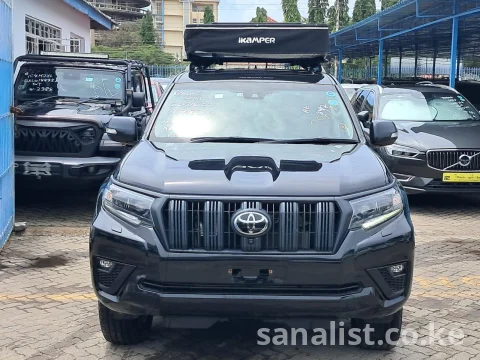 Toyota Prado TX-L 2022 2800cc Diesel 7-Seater with Roof Tent Kenya