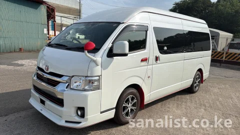 Toyota Hiace DX GL 2021 for Sale in Mombasa – Fresh Import, 40,000 KM | Sanalist