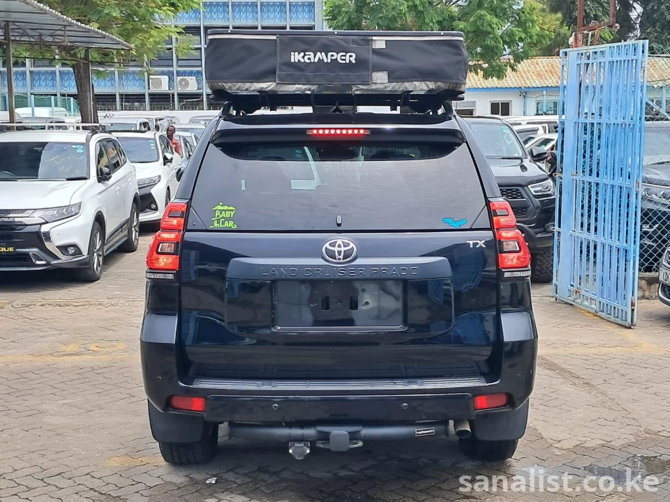 Toyota Prado TX-L 2022 2800cc Diesel 7-Seater with Roof Tent Kenya