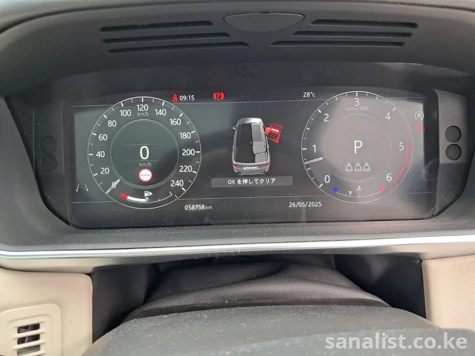 2019 Range Rover Sport 3000cc Diesel 58,000km for Sale Kenya