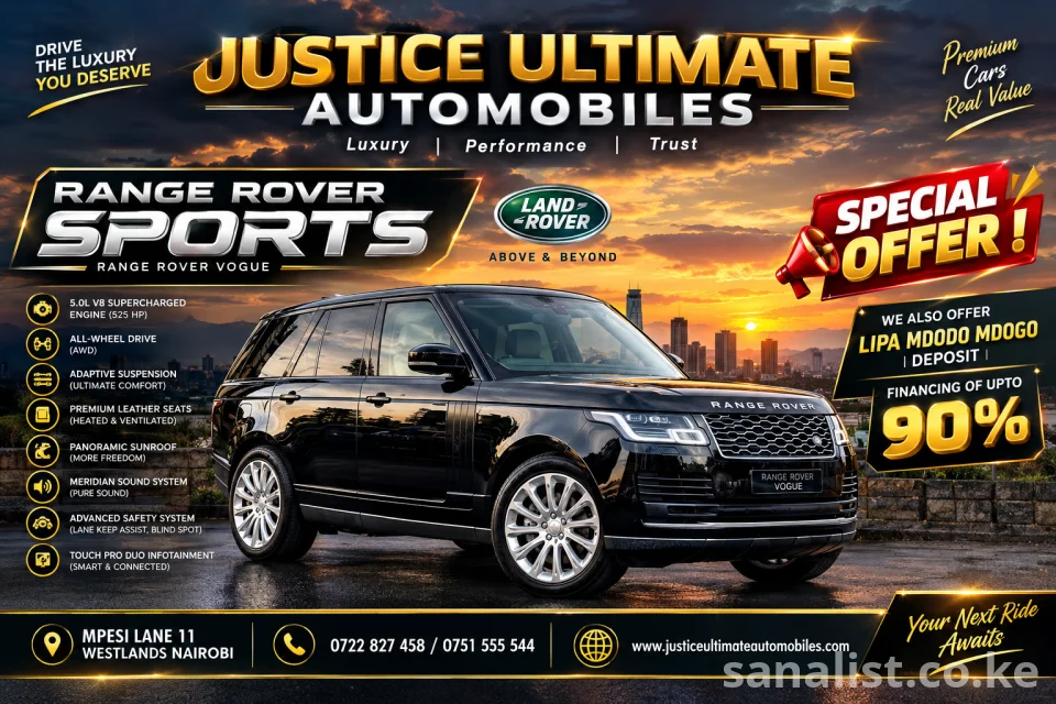 2019 Range Rover Vogue 3.0 Diesel for Sale Kenya | KES 11.5M