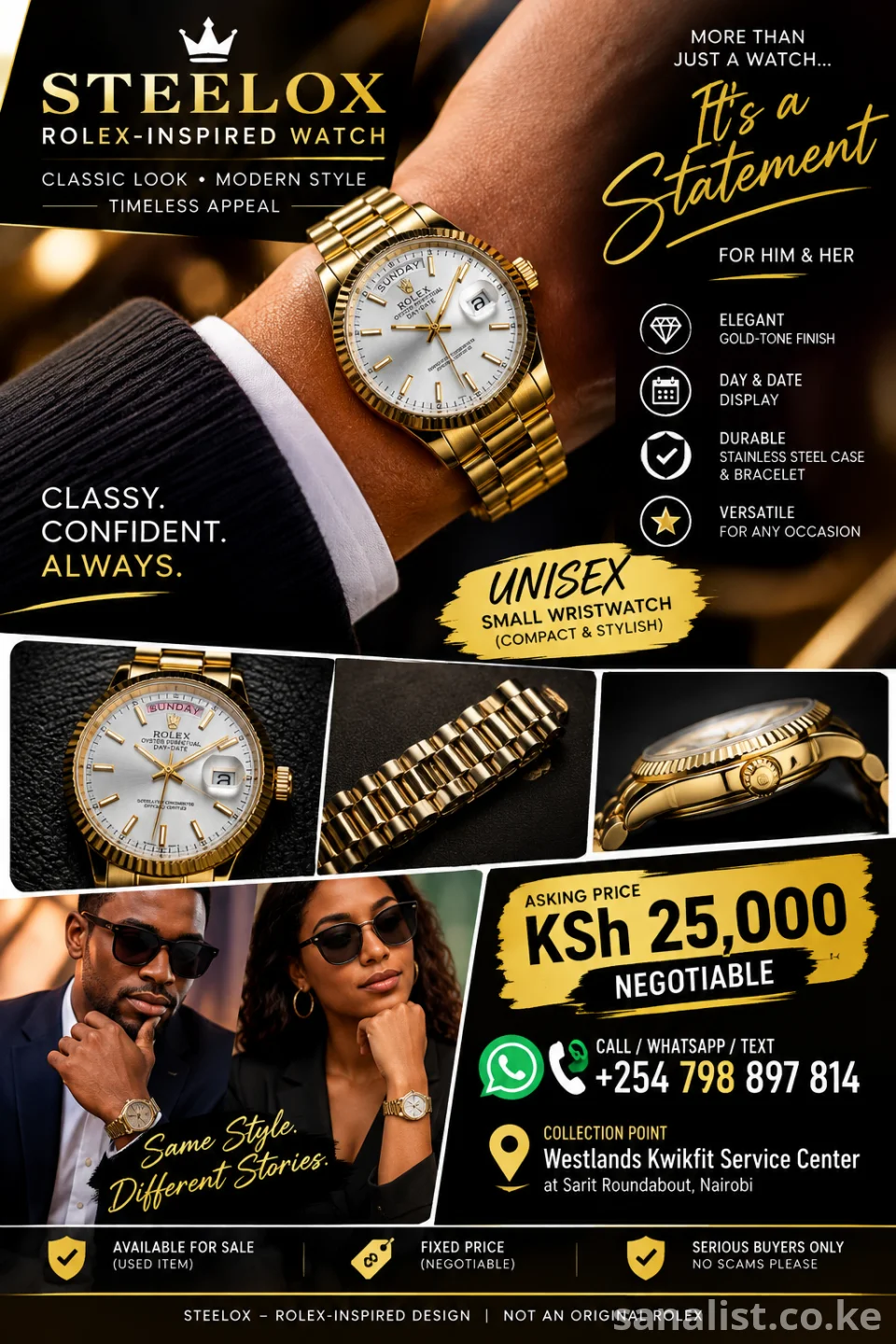 Rolex oyster Perpetual watch