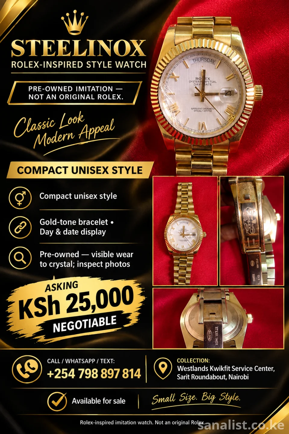 Rolex oyster Perpetual watch